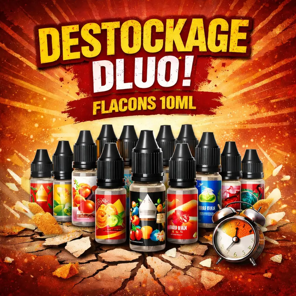 Déstockage e-liquide 10ml